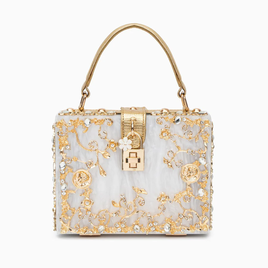 Aurum Clutch in Aurum
